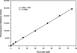 Pyruvate (pyruvic acid) is a key intermediate in cellular metabolic pathways and is derived primarily from glucose via glycolysis. Abnormal blood pyruvate levels are reported in a number of disorders including shock