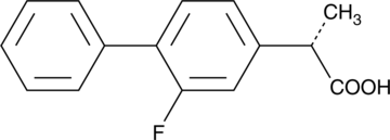 The COX-active enantiomer of flurbiprofen (IC50s = 0.48 and 0.47 µM for COX-1 and COX-2