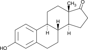 Estrone is one of the three naturally occurring estrogens