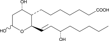 DGLA is one of the 20-carbon fatty acids that can be metabolized to PGs and TXs by COX-1/COX-2.{10906} The result of this metabolism in the human platelet yields TXB1. TXB1 is produced in small amounts when DGLA is added to washed suspensions of human platelets