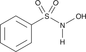 Nitroxyl (HNO) is the one electron reduced form of nitric oxide. Piloty’s acid is one of the best known and most widely used HNO donors. Under basic conditions Piloty’s acid decomposes to HNO and benzenesulfinate anion. The rate of HNO release at pH 7 is very slow (t½ = 5