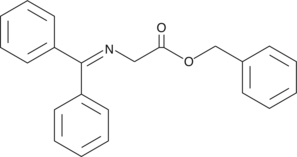 N-(diphenylmethylene) Glycine benzyl ester is a synthetic intermediate useful for pharmaceutical synthesis.