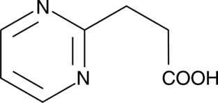 3-Pyrimidin-2-yl-Propionic Acid is a synthetic intermediate useful for pharmaceutical synthesis.