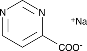 Pyrimidine-4-carboxylic acid (sodium salt) is a synthetic intermediate useful for pharmaceutical synthesis.