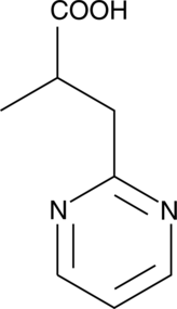 2-methyl-3-Pyrimidin-2-yl-propionic acid is a synthetic intermediate useful for pharmaceutical synthesis.