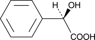 R-(−)-Mandelic Acid is a synthetic intermediate useful for pharmaceutical synthesis.