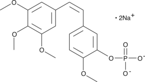 A potent tubulin polymerization inhibitor that reduces tumor growth in P-388 (leukemia)