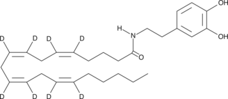 An internal standard for the quantification of N-arachidonoyl dopamine by GC- or LC-MS.