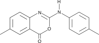 A potent and noncompetitive inhibitor of MAGL (IC50 = 200 nM for the recombinant rat brain enzyme); inhibits rat brain FAAH (IC50 = 32 µM); binds weakly to the rat CB1 receptor (IC50 = 3.8 µM); does not inhibit COX-1 or COX-2 at concentrations up to 100 µM