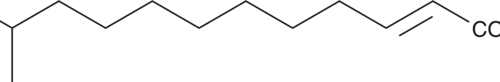 trans-.DELTA.2-11-methyl-Dodecenoic acid is the conformational isomer of cis-.DELTA.2-11-methyl-dodecenoic acid