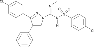 A potent and selective CB1 receptor antagonist (Kis = 7.8 and 7