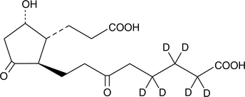 An internal standard for the quantification of tetranor-PGDM by GC- or LC-MS