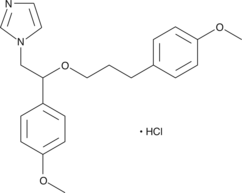 Inhibits the receptor-mediated influx of calcium via voltage-gated calcium channels (IC50 = 10 µM); inhibits the acetylcholine-induced depolarization of circular smooth muscle in a dose-dependent manner at 3-50 µM