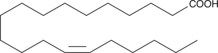 14(Z)-Eicosenoic acid is a monounsaturated fatty acid. It is found in small quantities in marine life including the sponge (Tedania dirhaphis) and goldfish (Carassius auratus).{14592