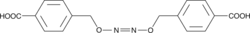 An azo-compound that can be thermally decomposed in aqueous solution to generate superoxide radical anion at a constant