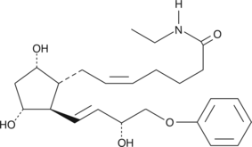 A prodrug of a potent FP receptor agonist