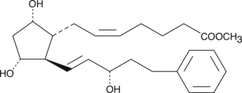 A lipophilic analog of 17-phenyl trinor PGF2α