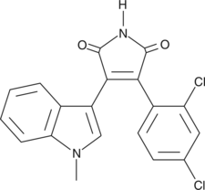 An inhibitor of GSK3α (IC50 = 34 nM