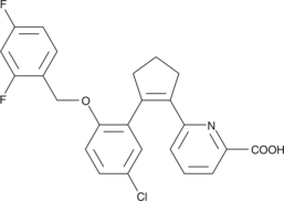 A potent and selective EP1 receptor antagonist (IC50 = 2.5 nM)