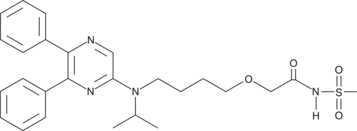 A long-acting and potent IP receptor agonist prodrug (Ki = 20 nM)