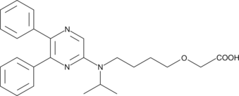 A stable analogue of prostacyclin that potently and selectively activates the IP receptor (Ki = 20 nM); the active form of the prodrug NS-398 that is stable in vivo