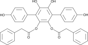 A natural compound with strong antioxidant activity; potently inhibits the release of TNF-α (IC50 = 0.09 nM) and IL-4 (IC50 = 2.8 nM)