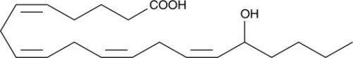 The racemic version of a minor CYP450 metabolite of arachidonic acid with stereospecific effects on renal function; 16(R)-HETE dose-dependently stimulates vasodilation of the rabbit kidney while 16(S)-HETE potently inhibits proximal tubule ATPase activity.