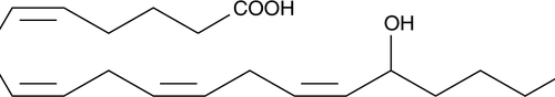 The racemic version of a minor CYP450 metabolite of arachidonic acid with stereospecific effects on renal function; 16(R)-HETE dose-dependently stimulates vasodilation of the rabbit kidney while 16(S)-HETE potently inhibits proximal tubule ATPase activity.