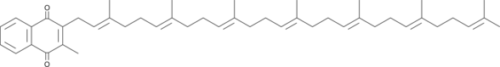 A vitamin K2 analog; increases osteocalcin