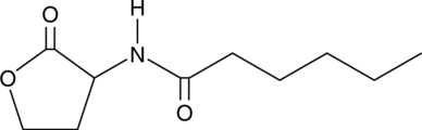 A bacterial quorum sensing signaling molecule; produced by mammalian pathogenic and rhizosphere-colonizing bacteria; application to tomato leaves suppresses the development of lesions induced by the plant pathogenic fungi B. cinerea at 60 µM; increases root length and shoot diameter when applied to A. thaliana seedlings in a hydroponic growth system at 10 µM