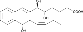 A 5-series LO derived from EPA; contracts pulmonary parenchymal strips from guinea pig with similar potency to that of LXA4 and LXB4