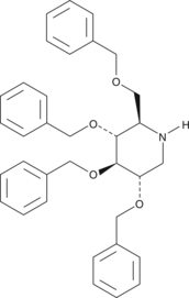 An intermediate for the synthesis of glucosylceramide synthase inhibitors such as 1-dNM