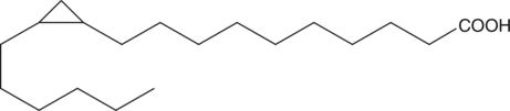 A saturated fatty acid found in a gram-negative bacteria