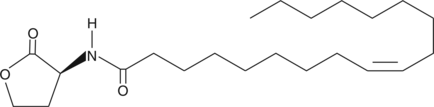 A long-chain N-acylated HSL that functions as a quorum sensing signaling molecule