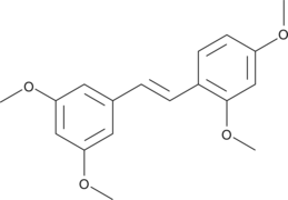 CYP1B1 is mainly an extrahepatic enzyme which oxidatively metabolizes both endogenous (steroids; eicosanoids) and exogenous xenobiotics such as polyaromatic hydrocarbons. TMS is a potent and selective inhibitor of CYP1B1