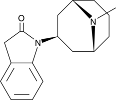 An antagonist of the α3β4 nicotinic acetylcholine receptor subtype (IC50 = 10.2 μM); selectively binds the α3β4 subtype