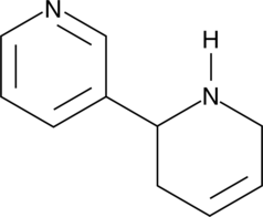 A minor alkaloid produced in plants of the Solanaceae family