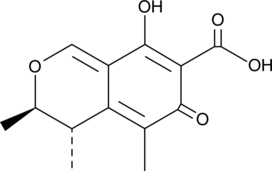 A mycotoxin with diverse biological activities; active against S. aureus