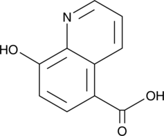 A broad-spectrum inhibitor of 2OG oxygenases that inhibits JMJD2 demethylase activity (IC50 = 87 μM); inhibits JMJD2A