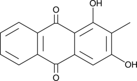 An anthraquinone that demonstrates antioxidant activity