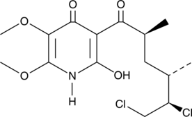 An antifungal antibiotic that selectively inhibits succinate dehydrogenase (complex II; IC50s = 12 and 3.7 nM in nematode and mammalian mitochondria