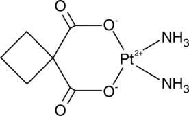 A platinum-based antineoplastic agent that functions by forming DNA adducts specifically in cancer cells