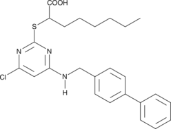 A dual inhibitor of mPGES-1 (IC50 = 1.3 μM) and 5-LO (IC50 = 1.0 μM); effectively inhibits PGE2 and LT synthesis in both cell free and intact cell assays