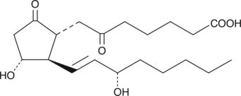 6-keto PGE1 is a metabolite isolated after the incubation of PGI2 with rabbit liver microsomes.{6609} However