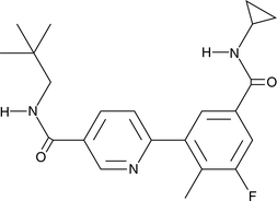 A selective p38α/β MAPK inhibitor (pKi = 8.1 and 7.6