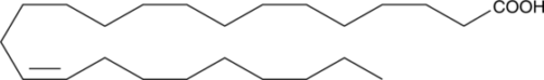 A very long chain fatty acid (24:1n-9) enriched in nervous tissue and particularly abundant in sphingolipids