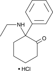 An analog of the dissociative anesthetic ketamine