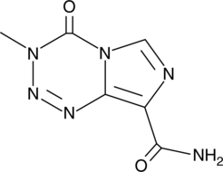 An imidazotetrazine that is converted to a compound capable of alkylating DNA