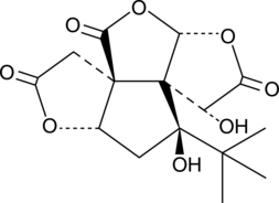 A sesquiterpene lactone which protects against cerebral edema