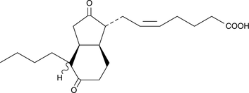 Bicyclo PGE2 is a stable